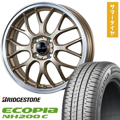 【取付対象】165/55R15 夏タイヤ ホイール4本セット N-BOX タントカスタム ワゴンR BRIDGESTONE エコピア NH200 C BLEST ユーロスポーツ タイプ805 アンティークブロンズ 15インチ【送料無料】|アークタイヤ 店