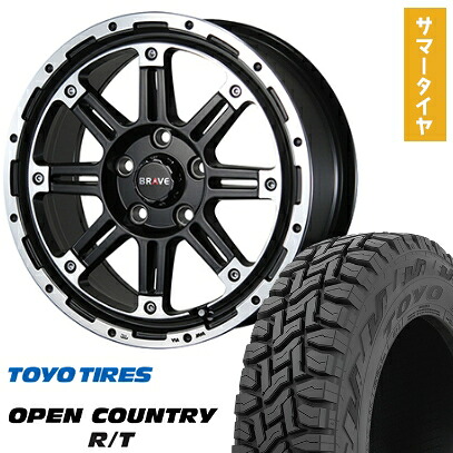 【取付対象】215/70R16 夏タイヤ ホイール4本セット TOYO OPEN COUNTRY R/T RBL (5/114車用) BLEST バーンズテック ブレイブストリーム 16インチ【送料無料】｜アークタイヤ 店