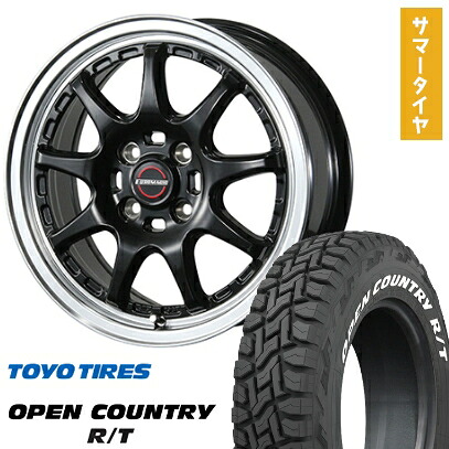 【取付対象】165/65R15 夏タイヤ ホイール4本セット TOYO オープンカントリー R/T RWL/RBL (4/100車用) ブレスト ユーロマジック タイプSC-9 15インチ【送料無料】｜アークタイヤ 店