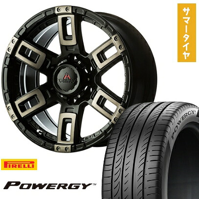 【取付対象】285/50R20 夏タイヤ ホイール4本セット PIRELLI パワジー(6/139車用) エムクライム カノン 20インチ【送料無料】