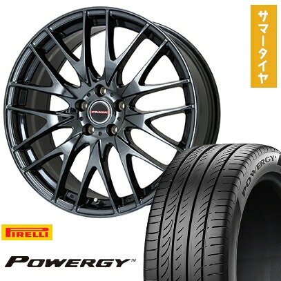 【取付対象】245/35R19 夏タイヤ ホイール4本セット PIRELLI パワジー (5/114車用) BIGWAY LEYSEEN プラバ9M(BMC) 19インチ【送料無料】 222,900円