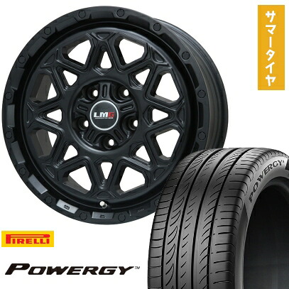【取付対象】205/65R16 夏タイヤ ホイール4本セット ヤリスクロス PIRELLI パワジー LEHRMEISTER LMG モンタグナ(マットブラック) 16インチ【送料無料】