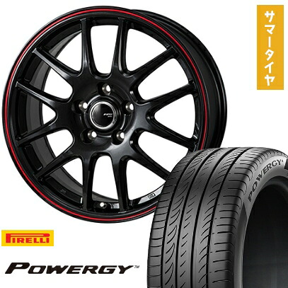【取付対象】215/45R17 夏タイヤ ホイール4本セット PIRELLI パワジー (5/100車用) MONZA JPスタイル ジェファ 17インチ【送料無料】