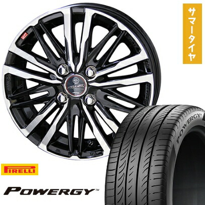 【取付対象】165/55R15 夏タイヤ ホイール4本セット N-BOX タントカスタム ワゴンR PIRELLI パワジー KYOHO スマック クレスト 15インチ【送料無料】