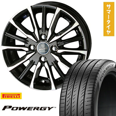 【取付対象】185/65R15 夏タイヤ ホイール4本セット PIRELLI パワジー (4/100車用) KYOHO スマック プライム ヴァルキリー 15インチ【送料無料】