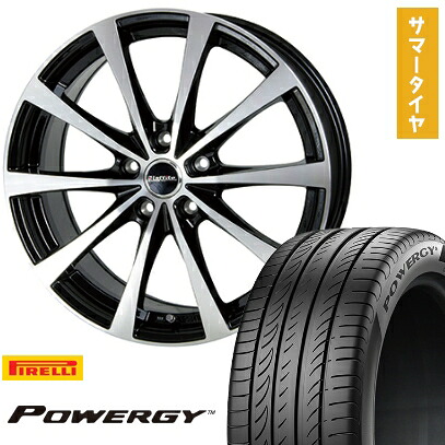 【取付対象】225/40R18 夏タイヤ ホイール4本セット PIRELLI パワジー (5/100車用) HOT STUFF ラフィット LE-03 18インチ【送料無料】|アークタイヤ 店