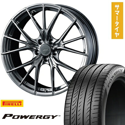 【取付対象】225/45R18 夏タイヤ ホイール4本セット PIRELLI パワジー (5/114車用) WEDS F-ZERO FZ-1 18インチ【送料無料】