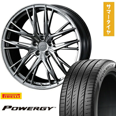 【取付対象】225/45R19 夏タイヤ ホイール4本セット PIRELLI パワジー (5/114車用) WEDS F-ZERO FZ-5 19インチ【送料無料】