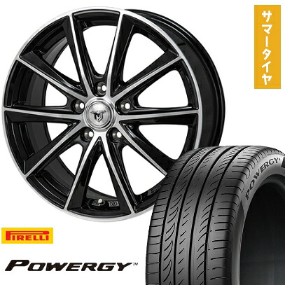 【取付対象】205/55R16 夏タイヤ ホイール4本セット PIRELLI パワジー (5/100車用) MONZA JPスタイル MJ01 16インチ【送料無料】