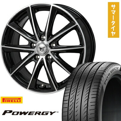 【取付対象】215/45R18 夏タイヤ ホイール4本セット PIRELLI パワジー (5/114車用) MONZA JPスタイル MJ01 18インチ【送料無料】