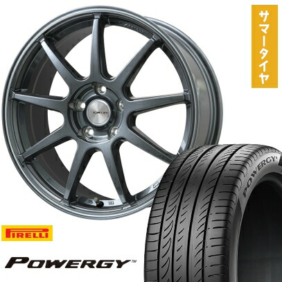 【取付対象】195/55R16 夏タイヤ ホイール4本セット シエンタ 2022- PIRELLI パワジー LEHRMEISTER LMスポーツLM-QR ガンメタ/ラインポリッシュ 16インチ【送料無料】
