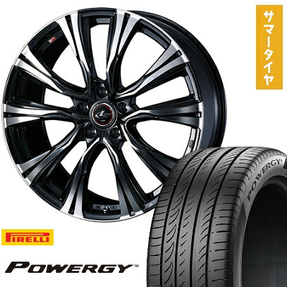 【取付対象】245/35R19 夏タイヤ ホイール4本セット PIRELLI パワジー (5/114車用) WEDS レオニス VR 19インチ【送料無料】