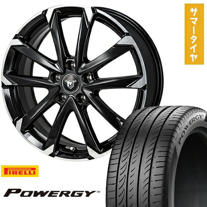 【取付対象】215/55R17 夏タイヤ ホイール4本セット PIRELLI パワジー (5/114車用) MONZA JPスタイル MJ-V 17インチ【送料無料】｜アークタイヤ 店