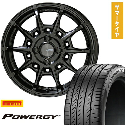【取付対象】195/55R16 夏タイヤ ホイール4本セット PIRELLI パワジー (4/100車用) KYOHO ガレルナ レフィーノ 16インチ【送料無料】