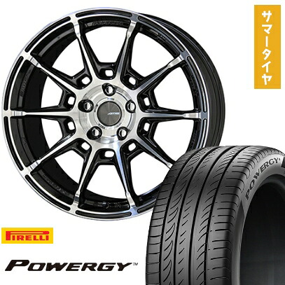 【取付対象】225/50R18 夏タイヤ ホイール4本セット PIRELLI パワジー (5/114車用) KYOHO ガレルナ レフィーノ 18インチ【送料無料】