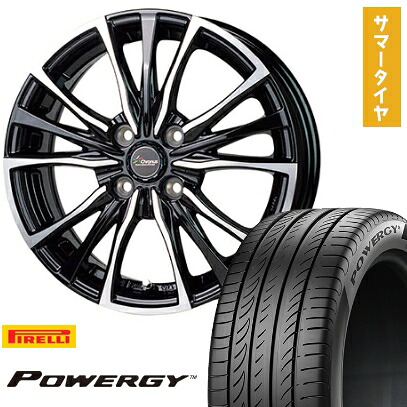 【取付対象】165/55R15 夏タイヤ ホイール４本セット 軽自動車用（N-BOX タント スペーシア） PIRELLI パワジー ホットスタッフ クロノス CH-110 15インチ【送料無料】｜アークタイヤ 店