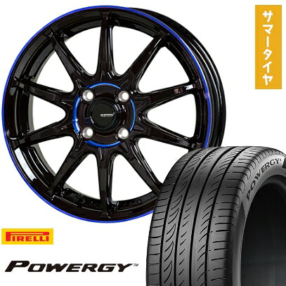 【取付対象】185/60R15 夏タイヤ ホイール4本セット PIRELLI パワジー (4/100車用) HOT STUFF ジースピード P-05R 15インチ【送料無料】 54,720円