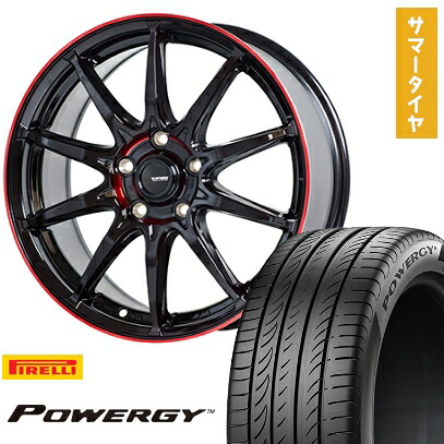 【取付対象】205/60R16 夏タイヤ ホイール4本セット PIRELLI パワジー (5/114車用) HOT STUFF ジースピード P-05R 16インチ【送料無料】