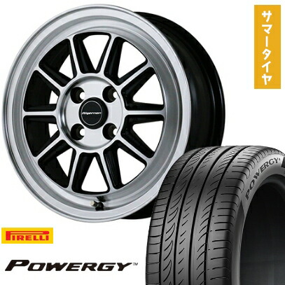 【取付対象】165/55R15 夏タイヤ ホイール４本セット 軽自動車用（N-BOX タント スペーシア） PIRELLI パワジー アルジェノン フェニーチェ RX-4 15インチ【送料無料】