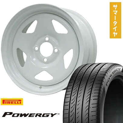 【取付対象】185/60R15 夏タイヤ ホイール４本セット (4/100車用) PIRELLI パワジー モリタ デイトナズ S/R 15インチ【送料無料】