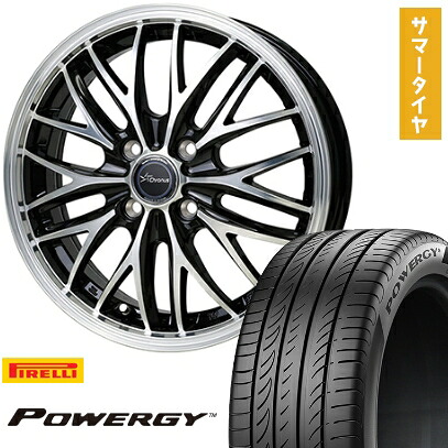 【取付対象】165/55R15 夏タイヤ ホイール４本セット 軽自動車用（N-BOX タント スペーシア） PIRELLI パワジー ホットスタッフ クロノス CH-113 15インチ【送料無料】