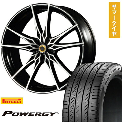 【取付対象】245/40R20 夏タイヤ ホイール4本セット PIRELLI パワジー (5/114車用) MZ SPEED ジュノウ ライジング 20インチ【送料無料】