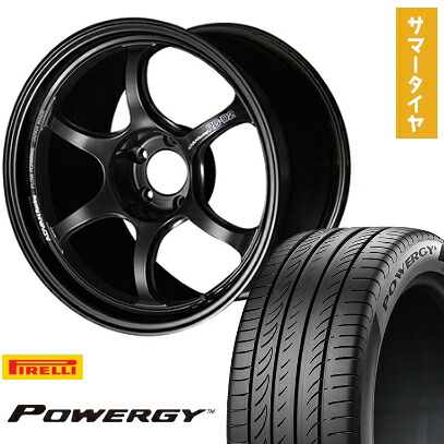 【取付対象】215/45R18 夏タイヤ ホイール4本セット PIRELLI パワジー (5/114車用) YOKOHAMA アドバンレーシング RG-DII 18インチ【送料無料】