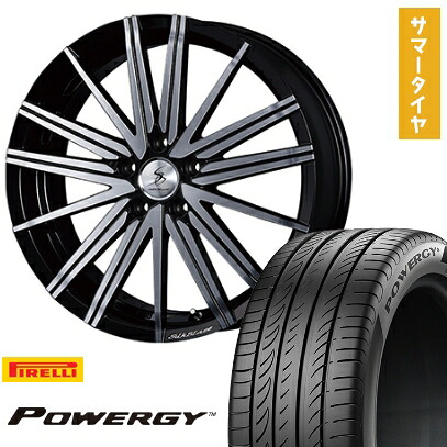 【取付対象】225/45R18 夏タイヤ ホイール4本セット PIRELLI パワジー (5/114車用) KSPEC SILK BLAZE ヴォルツァ 18インチ【送料無料】｜アークタイヤ 店