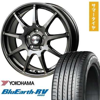 【取付対象】225/60R18 夏タイヤ ホイール4本セット (5/114車用) YOKOHAMA ブルーアース RV-03 MONZA Rバージョン FS99 18インチ【送料無料】|アークタイヤ 店