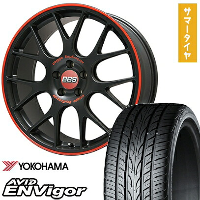 【取付対象】245/45R19 夏タイヤ ホイール4本セット YOKOHAMA エイビッド エンビガーS321 (5/114車用) BBS GERMANY CH-R ニュルブルクリンク エディション 19インチ【送料無料】
