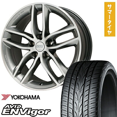 【新品】40系アルファード/ヴェルファイア用 夏タイヤ ホイール4本セット 245/45R20 ヨコハマ エイビッド エンビガーS321 BBS GERMANY SX プラチナシルバーダイヤモンドカット 20インチ(送料無料)