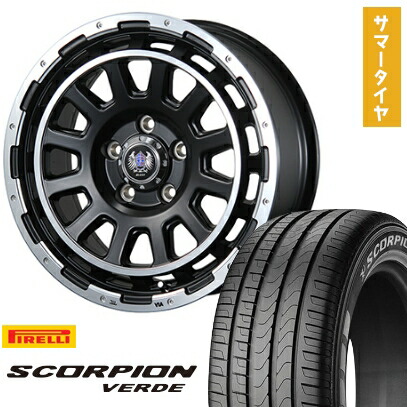 【取付対象】215/70R16 夏タイヤ ホイール4本セット PIRELLI スコーピオン ヴェルデ (5/114車用) BLEST バーンズテック DHストリーム 16インチ【送料無料】｜アークタイヤ 店 84,095円