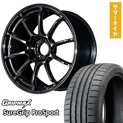 【取付対象】225/35R19 夏タイヤ ホイール4本セット GRIPMAX シュアグリップ PRO SPORTS BSW（限定） (5/114車用) YOKOHAMA アドバンレーシング RSIII 19インチ【送料無料】｜アークタイヤ 店