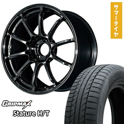【取付対象】235/55R19 夏タイヤ ホイール4本セット GRIPMAX スタチャー H/T BSW（限定） (5/114車用) YOKOHAMA アドバンレーシング RSIII 19インチ【送料無料】｜アークタイヤ 店
