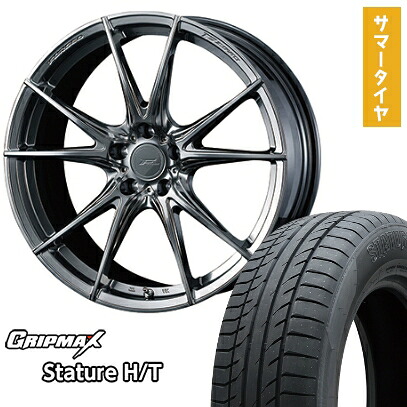 【取付対象】225/60R18 夏タイヤ ホイール4本セット GRIPMAX スタチャー H/T BSW（限定） (5/114車用) WEDS F-ZERO FZ-2 18インチ【送料無料】