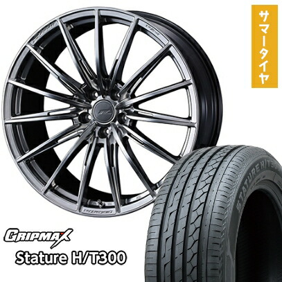 【取付対象】225/60R18 夏タイヤ ホイール4本セット GRIPMAX スタチャー H/T300 BSW（限定） (5/114車用) WEDS F-ZERO FZ-4 18インチ【送料無料】