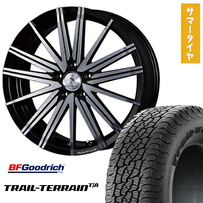 【取付対象】225/60R18 夏タイヤ ホイール4本セット BFグッドリッチ トレールテレーンT/A ORBL (5/114車用) KSPEC SILK BLAZE ヴォルツァ 18インチ【送料無料】|アークタイヤ 店