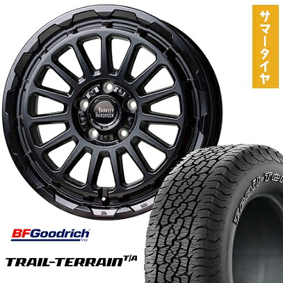 【取付対象】225/65R17 夏タイヤ ホイール4本セット BFグッドリッチ トレールテレーンT/A ORWL (5/114車用) HOT STUFF バークレイハードロック リザード 17インチ【送料無料】｜アークタイヤ 店
