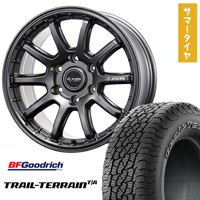 【取付対象】275/55R20 夏タイヤ ホイール4本セット ランクル300 BFグッドリッチ トレールテレーンT/A ORWL ジャオス トライブクロス 20インチ【送料無料】|アークタイヤ 店