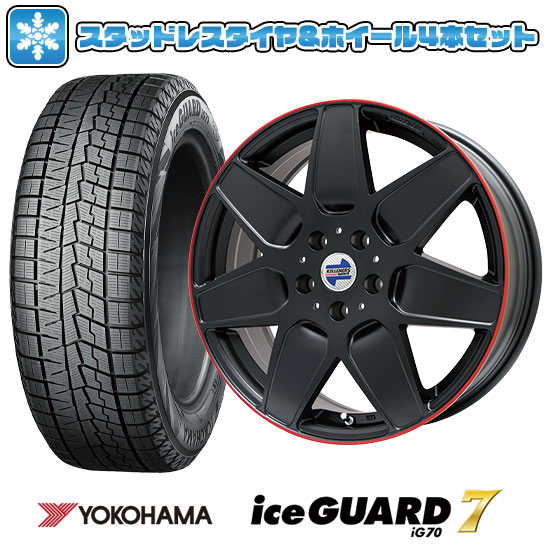 【取付対象】225/50R18 スタッドレスタイヤ ホイール4本セット 輸入車用 MINI(F60 JCW) YOKOHAMA アイスガード セブンIG70 KELLENERS M7 18インチ(送料無料)|アークタイヤ 店