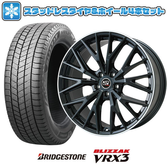 【取付対象】275/50R20 スタッドレスタイヤ ホイール4本セット 輸入車用 BMW X7（G07） BRIDGESTONE ブリザック VRX3 MSW by OZ Racing MSW 44(グロスブラック/リムポリッシュ) 20インチ(送料無料)｜アークタイヤ 店 189,800円