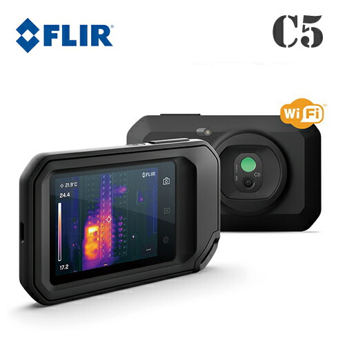 FLIR C5 フリアーシステムズ 3.5inタッチパネルスクリーン 無線LAN役立つこと付き添い人コンパクトサーモグラフィカメラ フリアーC5