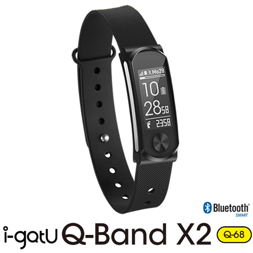 Mobile Action 活動量計 Bluetooth スマートリストバンド i-gotU Q-Band EX2 Q-68