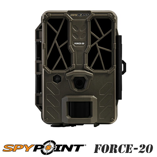SPY-POINT スパイポイント 20MP スーパーローグローLED搭載 トレイルカメラ FORCE-20|防犯・防災・護身専門店 アーカム