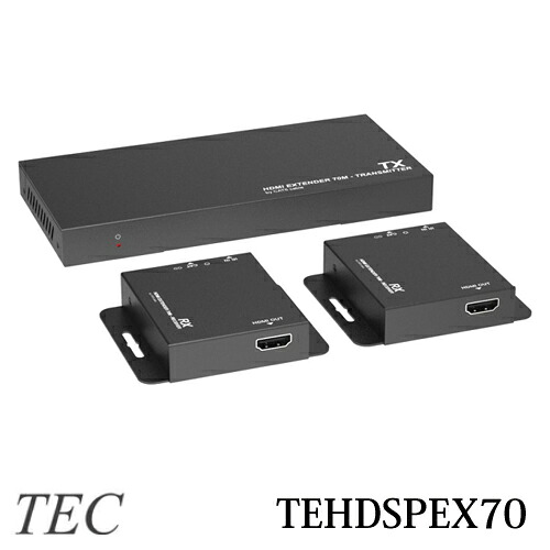 テック 4K30サイクル相応う HDCP1.4相応う HDMI取りひろげる2分かちあう器 TEHDSPEX70