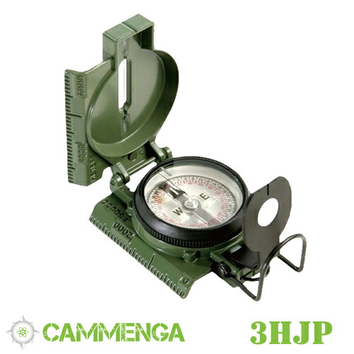 CAMMENGA カメンガ 軍用 レンザティックコンパス トリチウムコンパス 600034 模範例 3H 日本専用模範例 3HJP