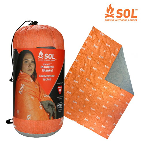 SOL エスオーエル エスケープ インスレーテッド ブランケット Escape Insulated Blanket 14018-1