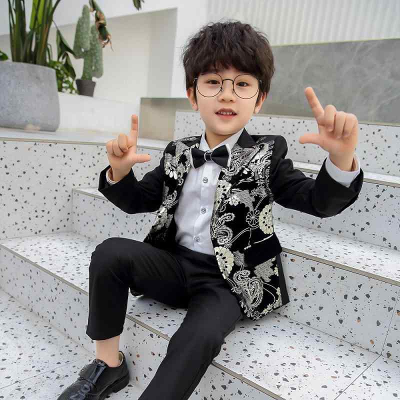 "男の子 スーツ セットアップ 子供用 発表会 ピアノ 演奏会 イベント キッズ フォーマルウェア 上品 上質 上品 上質 清楚 清潔感 卒園式 入園式 結婚式 七五三 記念写真 誕生会 発表会 ピアノ 演奏会 イベント フォーマルウェア 上品 上質 清 4,916円
