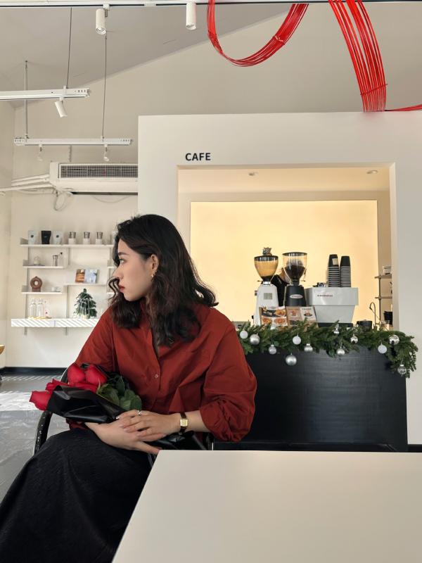 プルオーバー レディース 綿織物 襟付き添い人 韓国 第一義的 トップス 長袖 ベージュ 白いこと サクラ色系 赤いこと 青色 緑であること キャラメル 日常着 伸び伸びする3