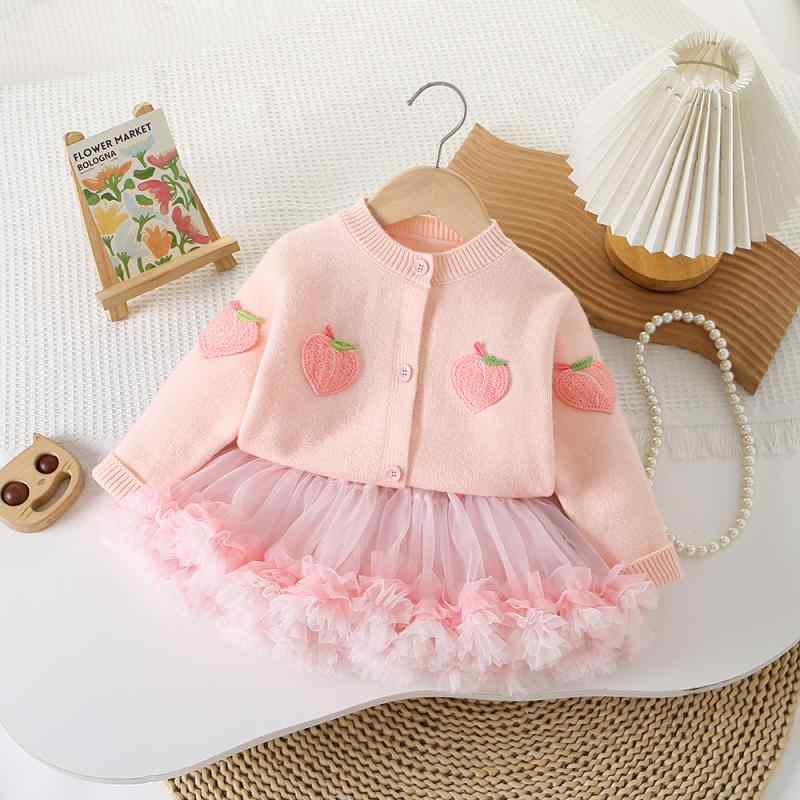 子供服 女の子 チュニック Tシャツ チュールスカート 2点セット 水色系 3歳 8歳 100cm 140cm 長袖 春秋用 秋用 プリンセススタイル おしゃれ かわいい 上品 かわいい おしゃれ 上下セット 幼児 子供用 キッズ用 普段使い お出かけ用